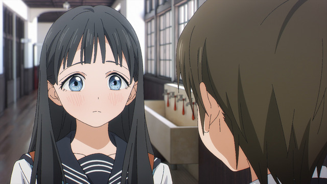 冬アニメ「明日ちゃんのセーラー服」第4話先行カット（C）博／集英社・「明日ちゃんのセーラー服」製作委員会