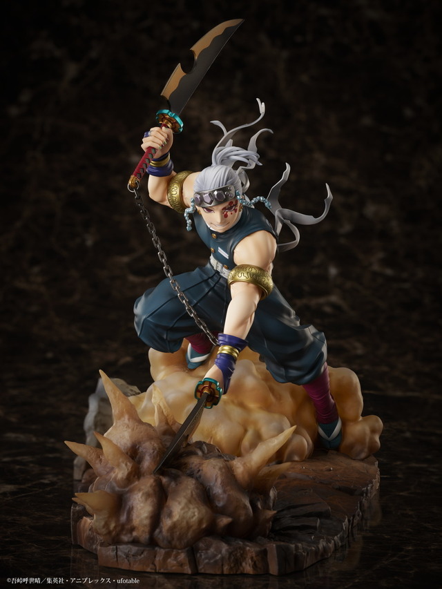 「宇髄天元1/8スケールフィギュア」19,800円（税込）（C）吾峠呼世晴／集英社・アニプレックス・ufotable