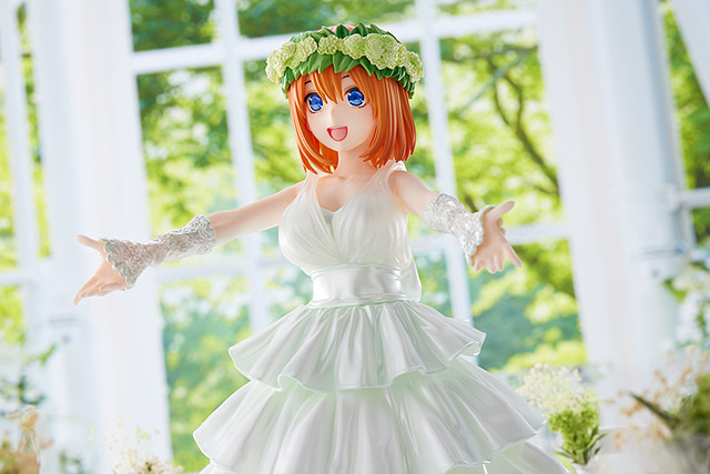 「五等分の花嫁∬ 中野四葉 ウェディングVer. 1/7スケール 完成品フィギュア」20,900円（税込）（C）春場ねぎ・講談社／「五等分の花嫁∬」製作委員会