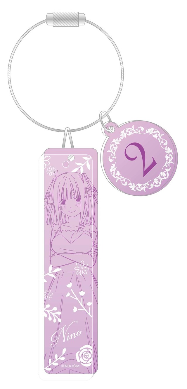 映画『五等分の花嫁』アクリルキーチャーム／ウェディングドレス（C）春場ねぎ・講談社／映画「五等分の花嫁」製作委員会