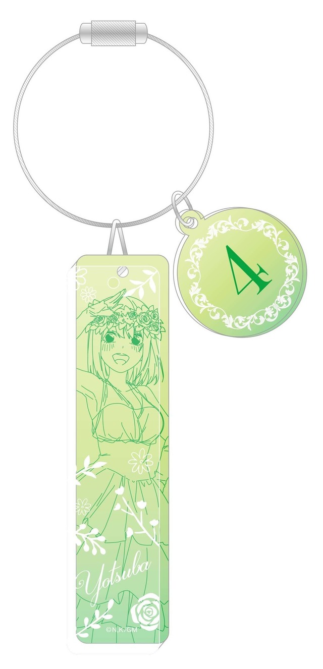 映画『五等分の花嫁』アクリルキーチャーム／ウェディングドレス（C）春場ねぎ・講談社／映画「五等分の花嫁」製作委員会