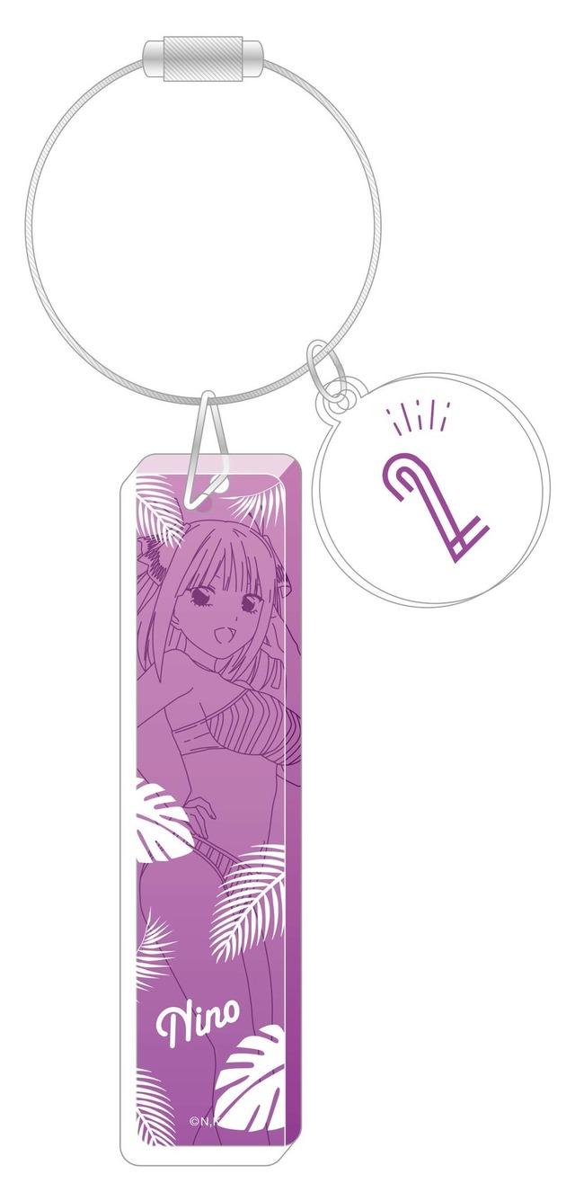 映画『五等分の花嫁』アクリルキーチャーム／水着（C）春場ねぎ・講談社／映画「五等分の花嫁」製作委員会