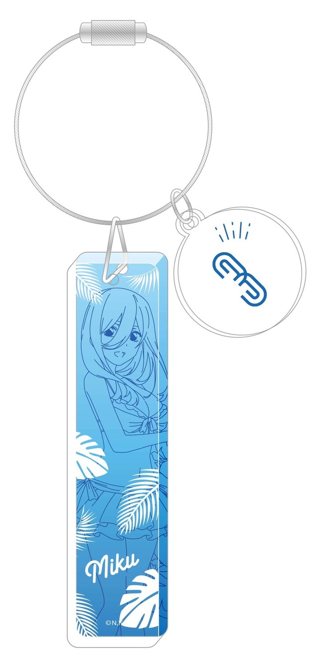 映画『五等分の花嫁』アクリルキーチャーム／水着（C）春場ねぎ・講談社／映画「五等分の花嫁」製作委員会