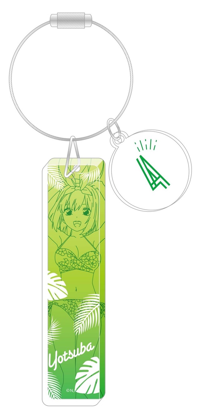 映画『五等分の花嫁』アクリルキーチャーム／水着（C）春場ねぎ・講談社／映画「五等分の花嫁」製作委員会