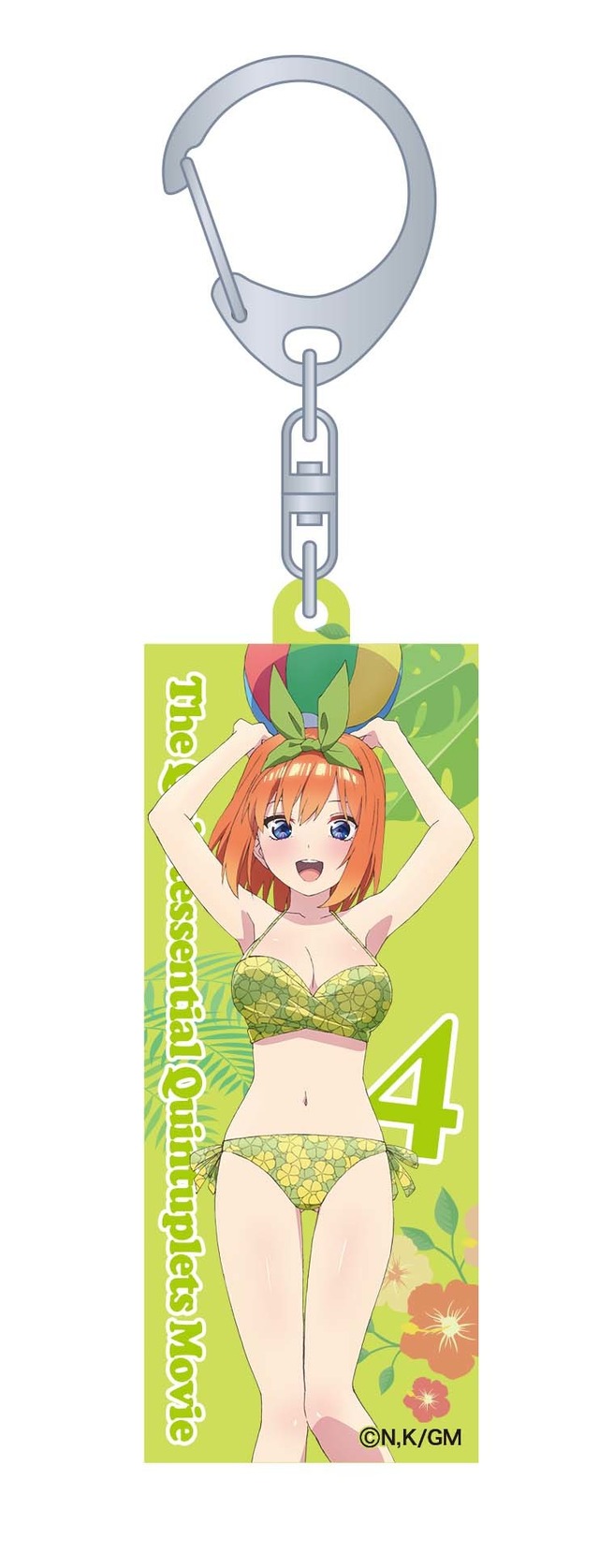 映画『五等分の花嫁』アクリルキーホルダー／水着（C）春場ねぎ・講談社／映画「五等分の花嫁」製作委員会