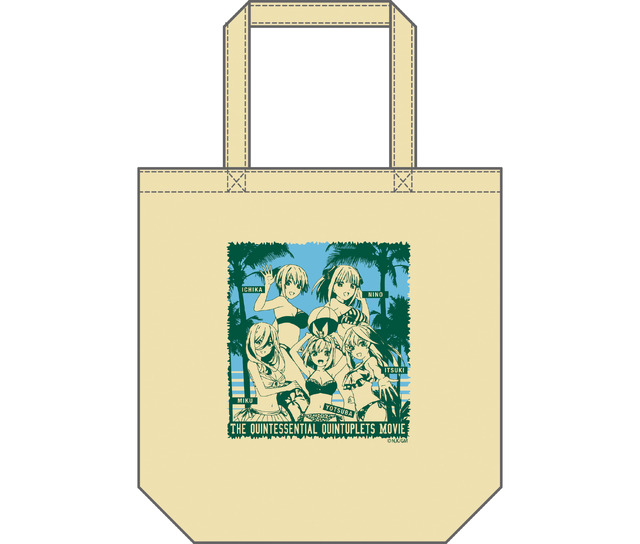 映画『五等分の花嫁』トートバッグ／水着（C）春場ねぎ・講談社／映画「五等分の花嫁」製作委員会