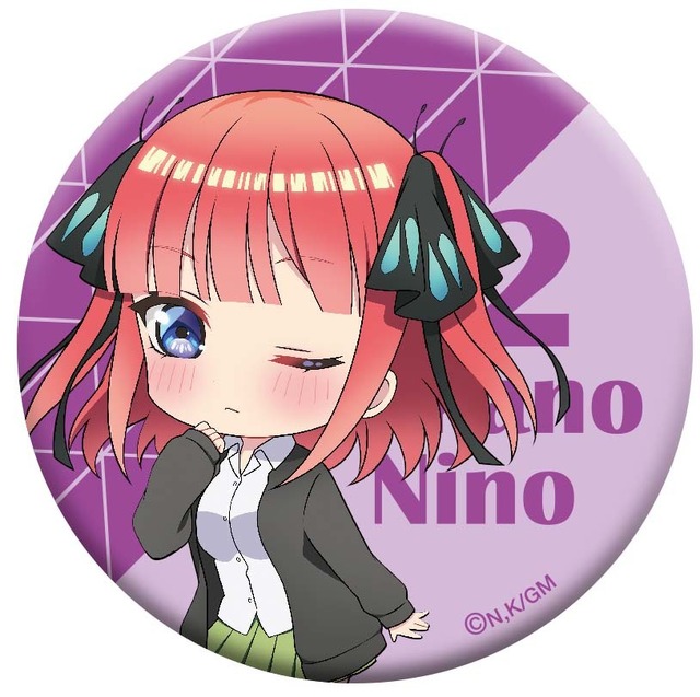 映画『五等分の花嫁』缶バッジセット／水着（C）春場ねぎ・講談社／映画「五等分の花嫁」製作委員会