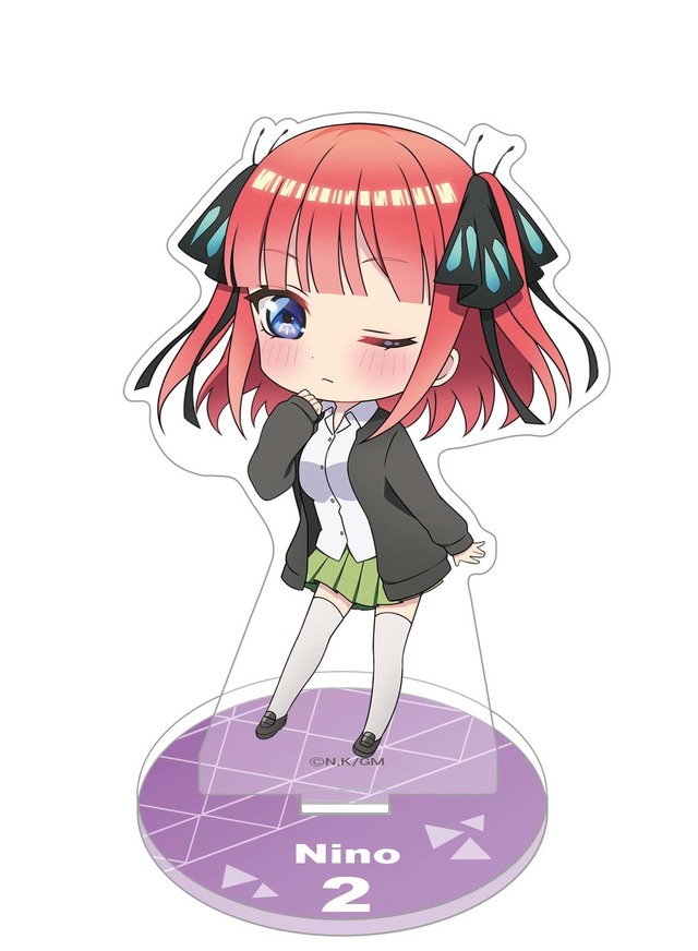 映画『五等分の花嫁』ミニアクリルスタンド（C）春場ねぎ・講談社／映画「五等分の花嫁」製作委員会