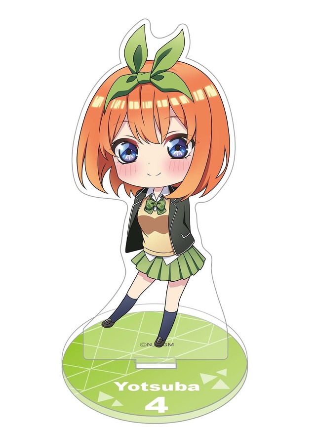 映画『五等分の花嫁』ミニアクリルスタンド（C）春場ねぎ・講談社／映画「五等分の花嫁」製作委員会