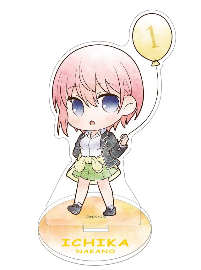 映画『五等分の花嫁』ミニアクリルスタンド／お散歩（C）春場ねぎ・講談社／映画「五等分の花嫁」製作委員会