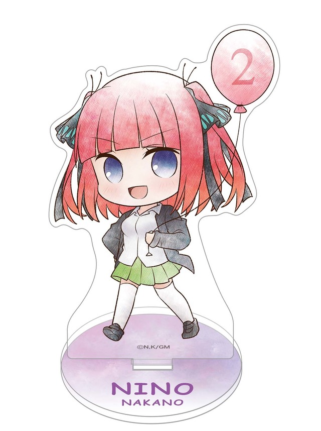 映画『五等分の花嫁』ミニアクリルスタンド／お散歩（C）春場ねぎ・講談社／映画「五等分の花嫁」製作委員会