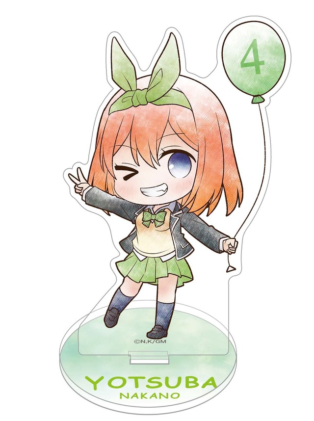 映画『五等分の花嫁』ミニアクリルスタンド／お散歩（C）春場ねぎ・講談社／映画「五等分の花嫁」製作委員会