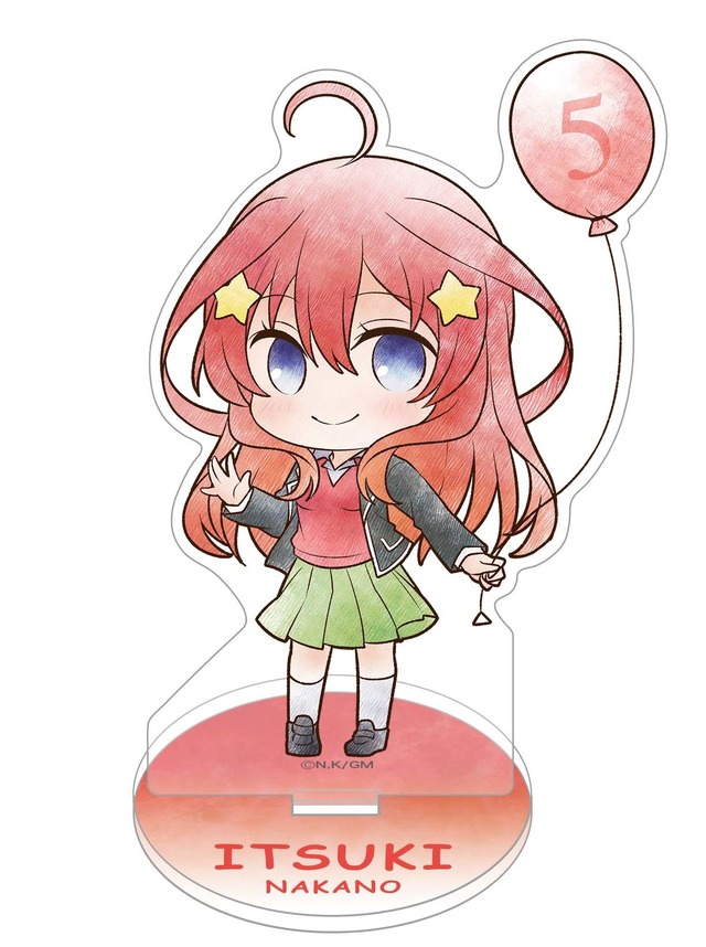 映画『五等分の花嫁』ミニアクリルスタンド／お散歩（C）春場ねぎ・講談社／映画「五等分の花嫁」製作委員会