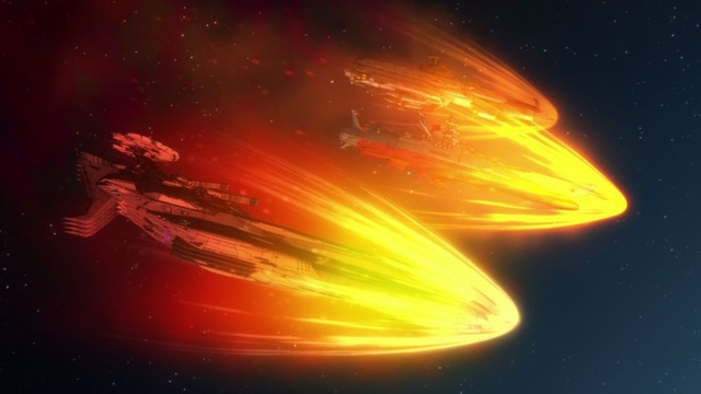 『宇宙戦艦ヤマト 新たなる旅立ち 後章 -STASHA-』場面カット（C）西崎義展/宇宙戦艦ヤマト 2205 製作委員会