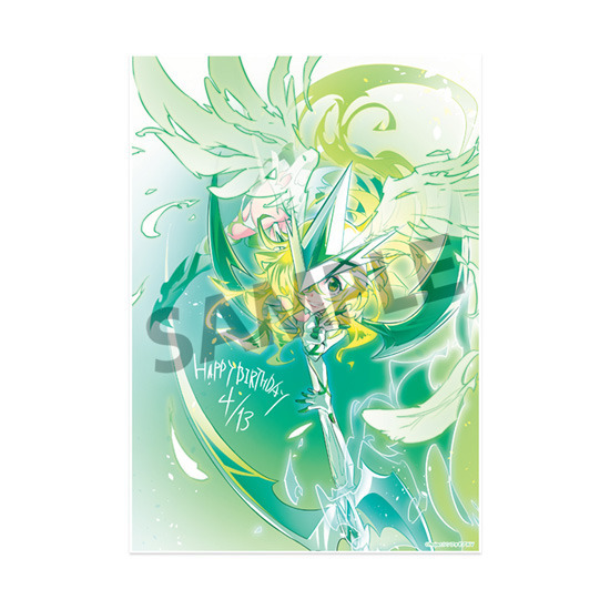 『シンフォギアバースデー ビジュアルアクリルプレート 暁切歌』(C)Project シンフォギアＧＸ(C)Project シンフォギアＸＶ