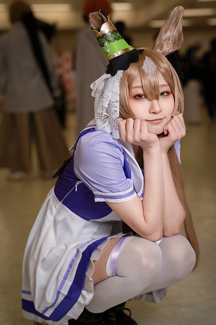 サトノダイヤモンド『ウマ娘 プリティーダービー』／モデル：夢野 そら、撮影：tama