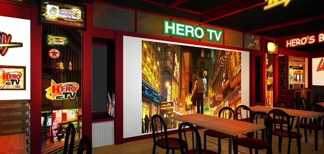 カフェ＆バー CHARACRO（キャラクロ） feat. 劇場版 TIGER & BUNNY -The Rising-(Ｃ)SUNRISE/T&B MOVIE PARTNERS (Ｃ)SUNRISE/T&B PARTNERS