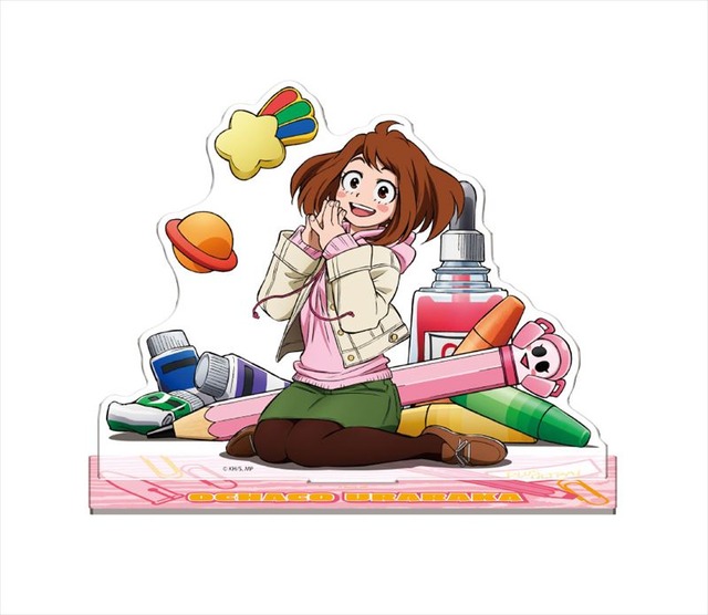 僕のヒーローアカデミア アクリルスタンド 麗日お茶子（C）堀越耕平／集英社・僕のヒーローアカデミア製作委員会