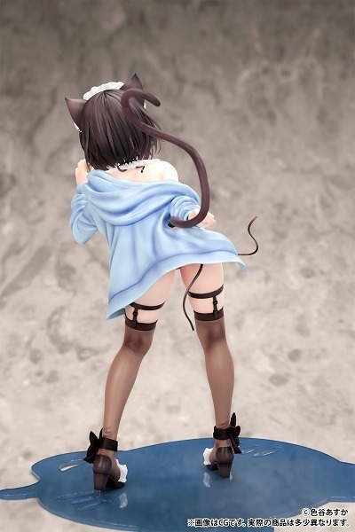 ケモミミ学園「メイド水着優ちゃん」illustrated by 色谷あすかフィギュア　(C)色谷あすか