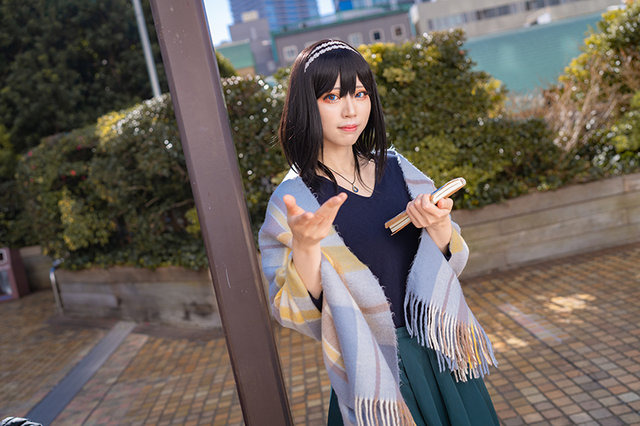 鷺沢 文香『アイドルマスターシンデレラガールズ』／モデル：一姫、撮影：乃木章