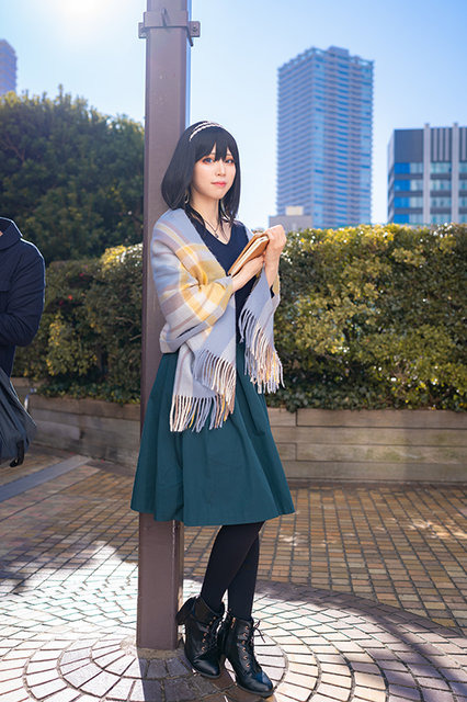 鷺沢 文香『アイドルマスターシンデレラガールズ』／モデル：一姫、撮影：乃木章