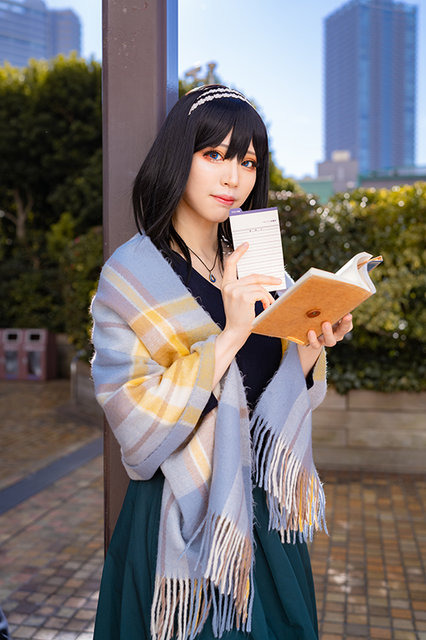 鷺沢 文香『アイドルマスターシンデレラガールズ』／モデル：一姫、撮影：乃木章