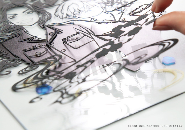 TVアニメ『東京リベンジャーズ』切り絵（C）和久井健・講談社／アニメ「東京リベンジャーズ」製作委員会