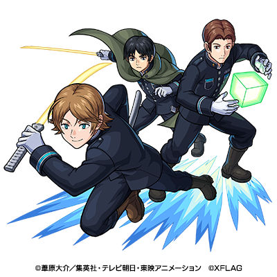 水属性 ★6 B 級 5 位 王子隊（進化合成後）（C）葦原大介／集英社・テレビ朝日・東映アニメーション （C）XFLAG