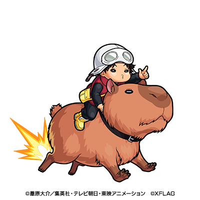 玉狛支部お子さま 林藤陽太郎＆雷神丸（C）葦原大介／集英社・テレビ朝日・東映アニメーション （C）XFLAG