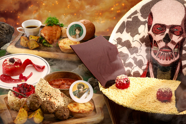 「進撃の巨人 フード」（C）諫山創・講談社／「進撃の巨人」The Final Season製作委員会