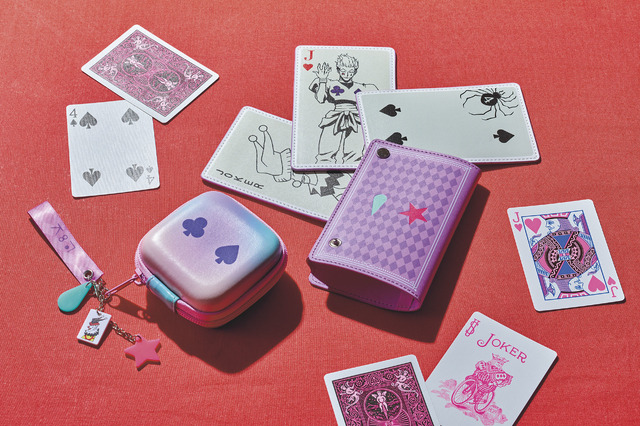 「HUNTER×HUNTER イヤホンポーチ」「パスケース」（C）P98-22（C）V・N・M