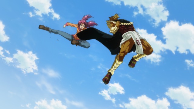 「TVアニメ『怪人開発部の黒井津さん』第5話先行場面カット」（C）水崎弘明・COMICメテオ／「怪人開発部の黒井津さん」製作委員会