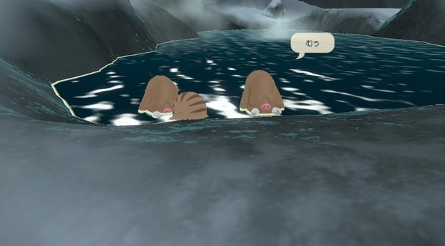 『ポケモンレジェンズ アルセウス』混浴スポットでお気に入りのポケモンたちと夢のひととき！？