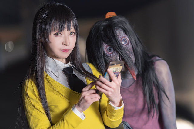 『見える子ちゃん』四谷みこ、イケメンに憑くオバケ／モデル：まゆろん、No.K(ナンバケ)