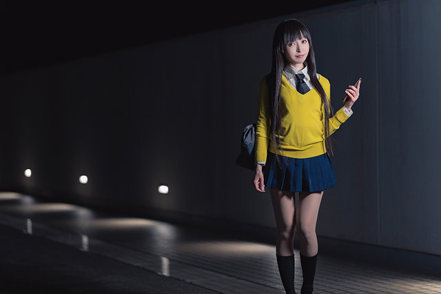 『見える子ちゃん』四谷みこ、イケメンに憑くオバケ／モデル：まゆろん、No.K(ナンバケ)