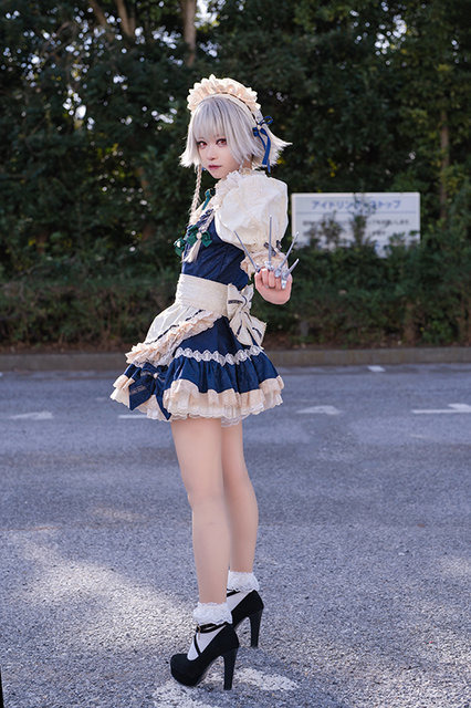 十六夜 咲夜『東方Project』／モデル：ちゃんゆき、撮影：tama