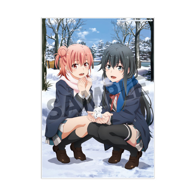 『やはり俺の青春ラブコメはまちがっている。完 ビジュアルアクリルプレート』　(C)渡 航、小学館／やはりこの製作委員会はまちがっている。完