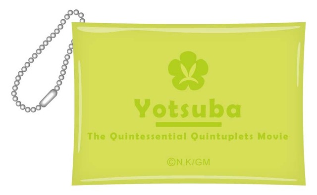 「映画 五等分の花嫁 クリアマルチケース」880円（税込）（C）春場ねぎ・講談社／「五等分の花嫁」製作委員会