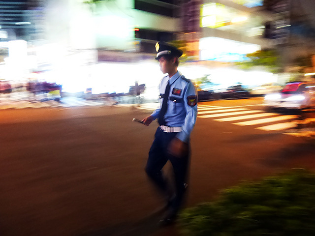 2日に行なわれたリアルゲーム「アキバステルス」。ガードマンに追われるスリルも初体験