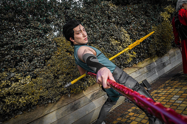 ディルムッド『Fate/Zero』／モデル：AKIHITO、撮影：乃木章