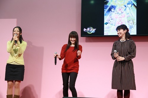 「セーラームーンCrystal」第2期はブラック・ムーン編、AGF2014にセーラー戦士5人が集結