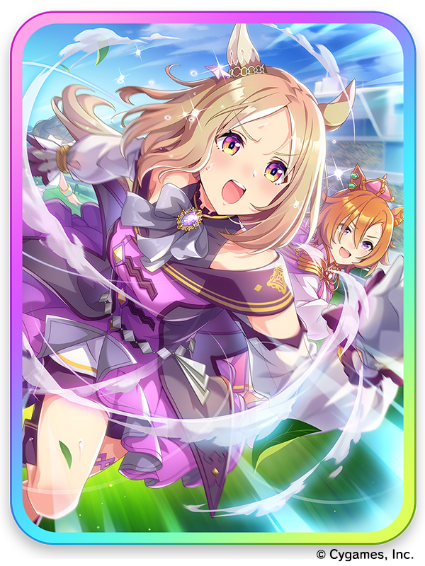 新サポートカード SSR サポートカード「[桃色のバックショット]ナリタトップロード」（C） Cygames, Inc.