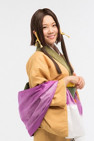 千姫 役 柳田衣里佳 (C)アイディアファクトリー・デザインファクトリー／ミュージカル『薄桜鬼』製作委員会