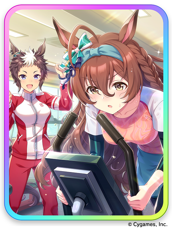 イベント限定 SSR サポートカード「[リトル・バイ・リトル]メジロブライト」（C） Cygames, Inc.