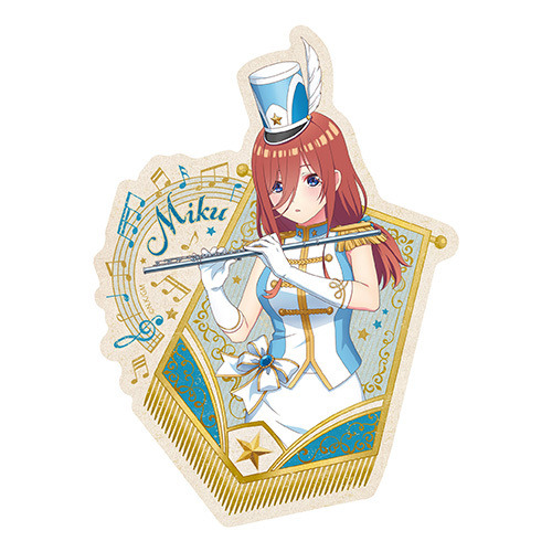 「映画　五等分の花嫁 トラベルステッカー（マーチングバンド）」385円（C）春場ねぎ・講談社／「五等分の花嫁」製作委員会