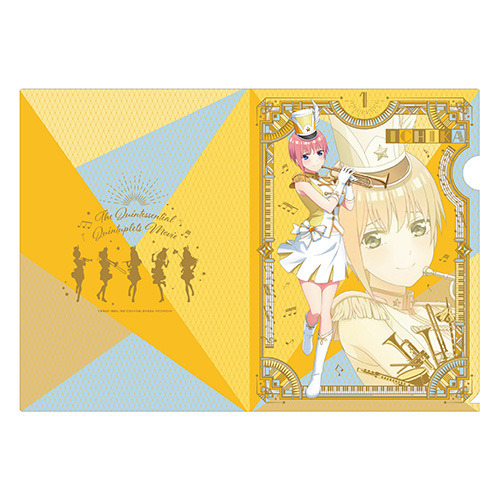 「映画　五等分の花嫁 A4クリアファイル（マーチングバンド）」385円（C）春場ねぎ・講談社／「五等分の花嫁」製作委員会