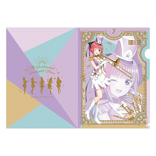 「映画　五等分の花嫁 A4クリアファイル（マーチングバンド）」385円（C）春場ねぎ・講談社／「五等分の花嫁」製作委員会