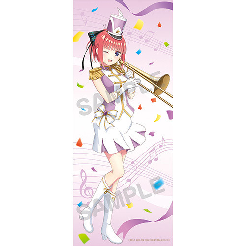 「映画　五等分の花嫁 等身大タペストリー（マーチングバンド）」7700円（C）春場ねぎ・講談社／「五等分の花嫁」製作委員会