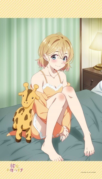 彼女、お借りします 【描き下ろし】毛布ブランケット 七海麻美　(C) 宮島礼吏・講談社／「彼女、お借りします」製作委員会