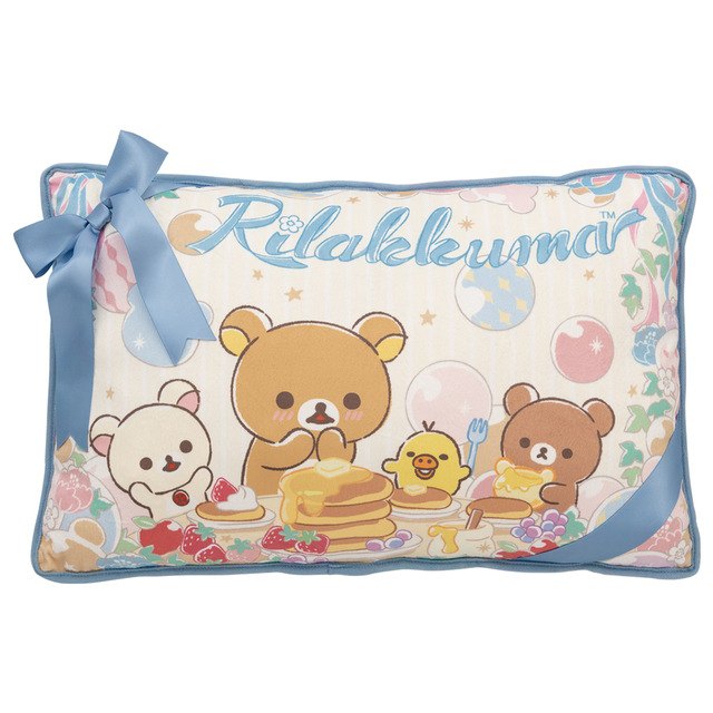 B賞：リボン付きクッション・1回650円（税込）（C）2022 San-X Co., Ltd. All Rights Reserved.